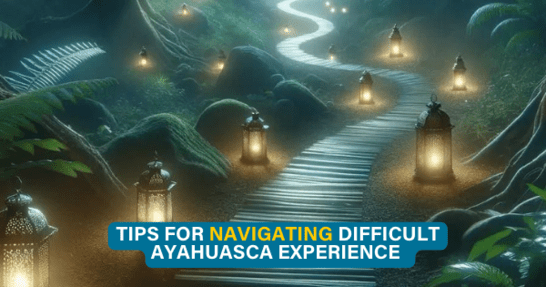 navigating difficult ayahuasca ceremony
