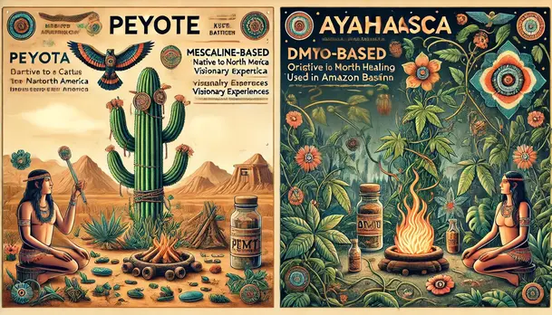 ayahuascavspeyote