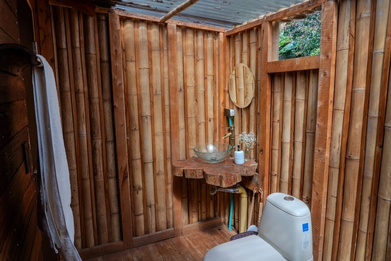 private bathroom harmonica aya retreat
